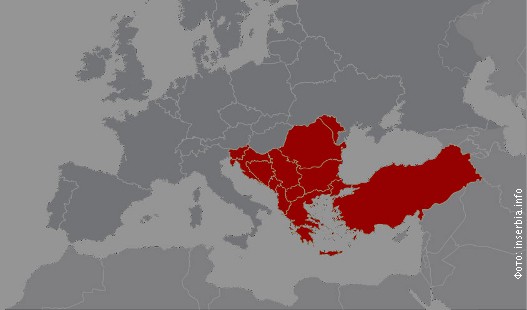 Karta jugoistocne Evrope
