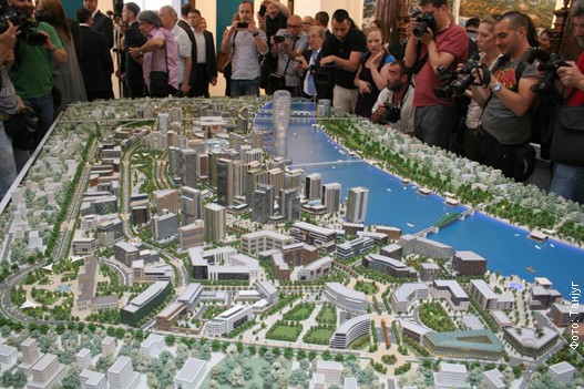 Maketa projekta Beograd na vodi