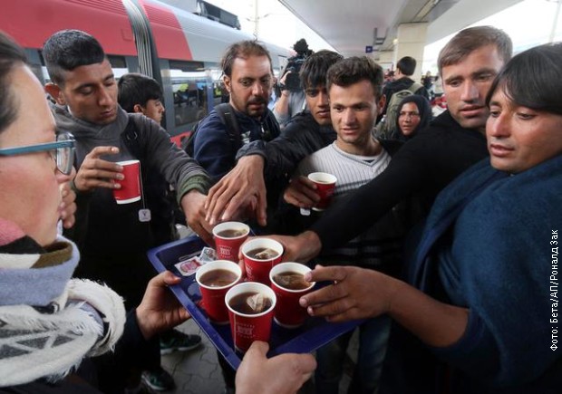 Migranti u Becu.