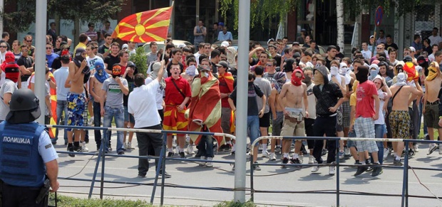 Protest Makedonaca_