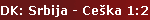 DK: Srbija - Ceka 1:2 