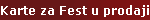 Karte za Fest u prodaji od 1. februara