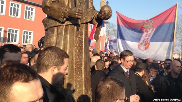vucic na kosovu